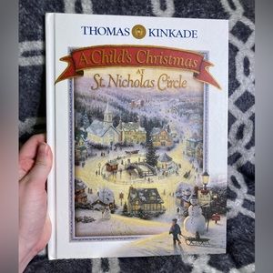 Thomas Kinkade Christmas Illustration Book